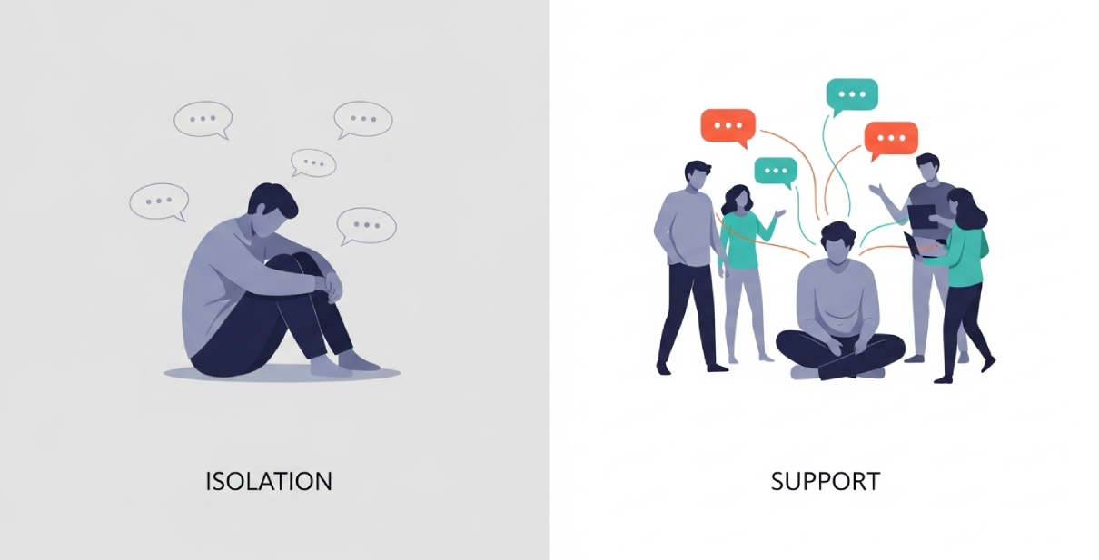 Finding mentors for English practice