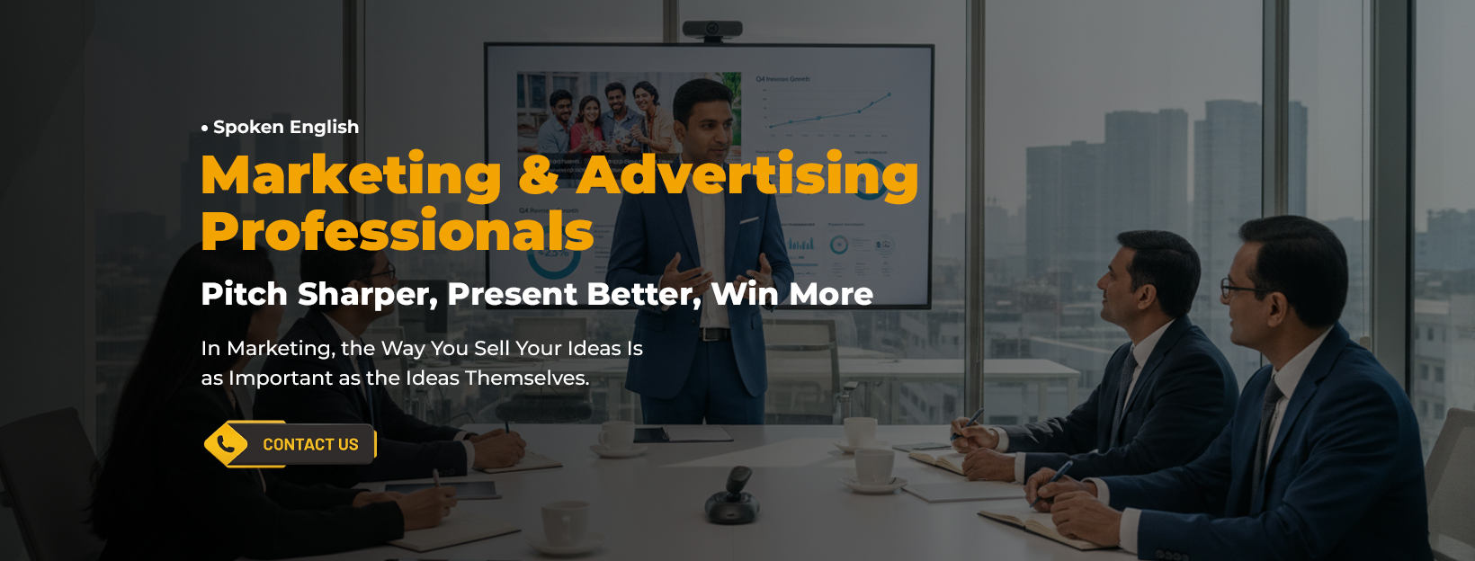 Spoken English for Marketing & Advertising Professionals