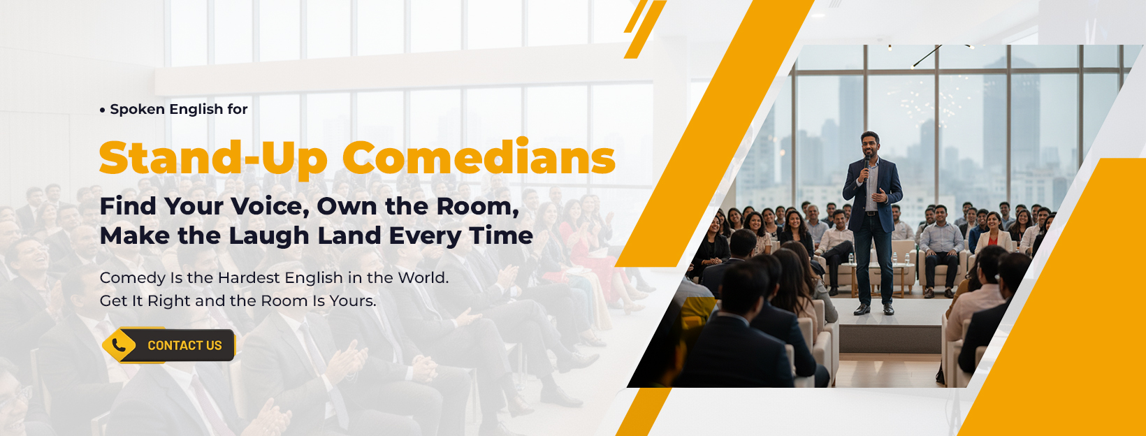 Spoken English for Stand-Up Comedians