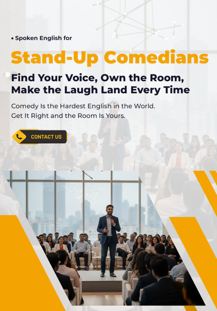 Spoken English for Stand-Up Comedians
