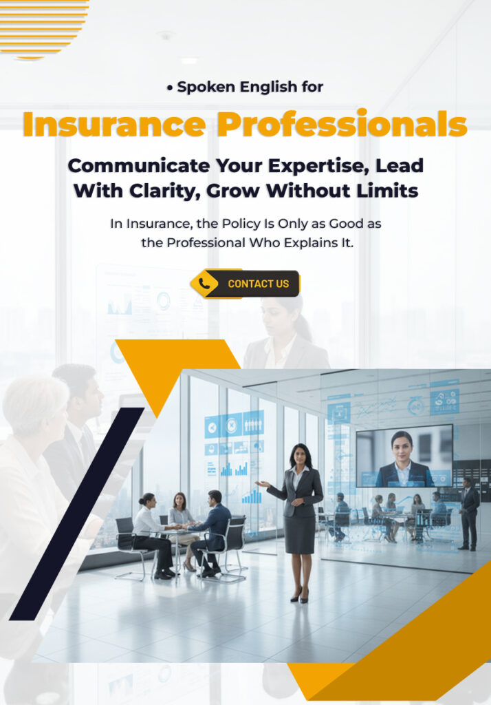 Spoken English for Insurance Professionals