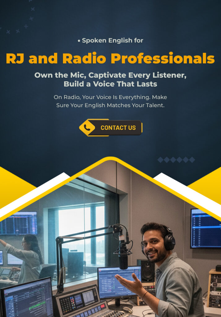 Spoken English for RJ and Radio Professionals