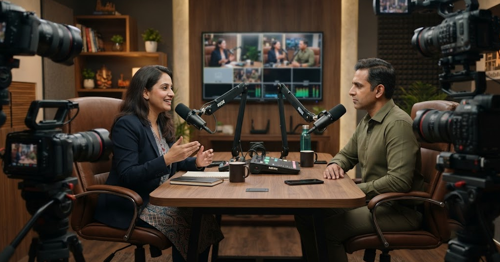 Professional Podcast Studio in Mumbai