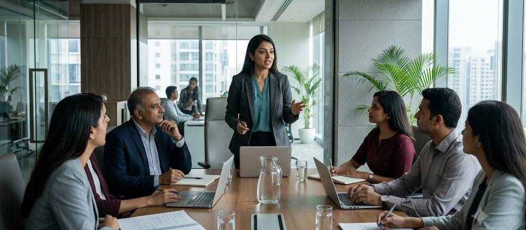 English communication skills for meetings